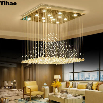 Mua Đèn trần chandelier tinh thể hiện đại có dây cứng 82-265 Volt sản xuất trực tuyến
