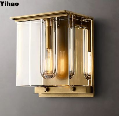 Mua 25W Sand Cast Brass Modern Indoor Wall Sconces Cho Phòng khách sản xuất trực tuyến