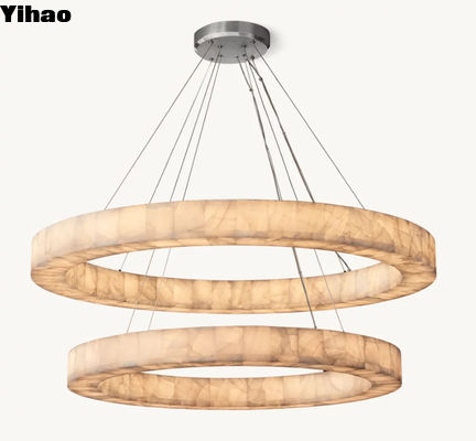 Mua 60Watt đèn LED Foyer đèn lồng đồng đá lớn Foyer đèn lưng sản xuất trực tuyến