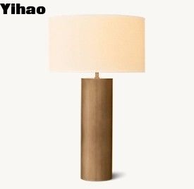 Mua 60W E26 đèn bàn bên giường công nghiệp với nền đồng rắn thủ công sản xuất trực tuyến