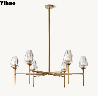 Mua Chiếc đèn chùm kính lớn hiện đại sản xuất trực tuyến
