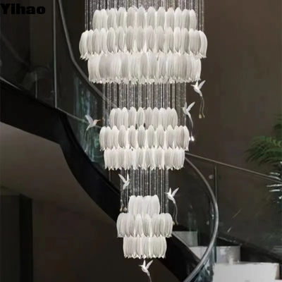 Mua Giải pháp chiếu sáng đèn lồng thang sang trọng bằng thủy tinh tinh sản xuất trực tuyến