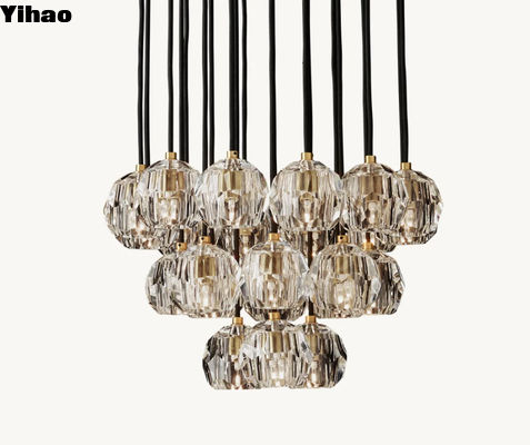 Mua Modern LED Vintage Chandelier Custom Made with Nickel Brass Bronze Finish (Máy đèn LED cổ điển hiện đại) sản xuất trực tuyến