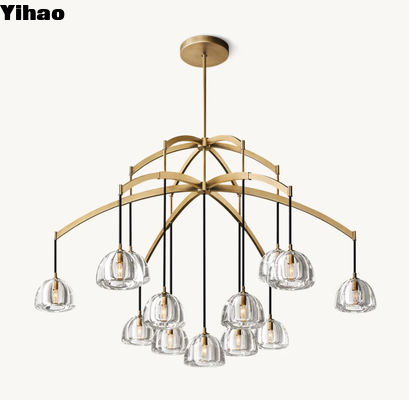 Mua Đèn lồng trần hiện đại bằng kim loại tinh thể được đánh bóng sản xuất trực tuyến