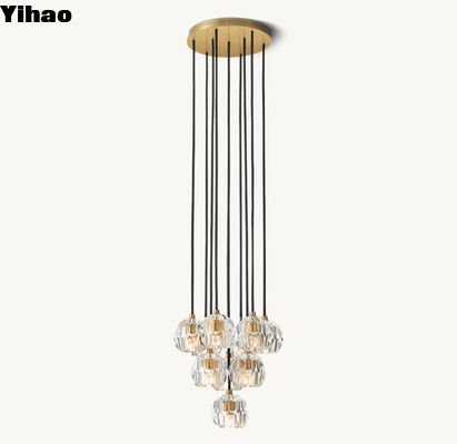 Mua 60Watt Foyer đèn cố định Trần nhà cao Bàn ăn Đèn đèn hiện đại sản xuất trực tuyến