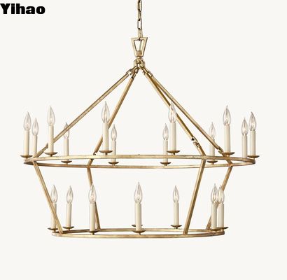 Mua Đèn đèn bằng đồng tùy chỉnh với hướng xuống cúp đèn và loại bóng đèn đèn chùm sản xuất trực tuyến