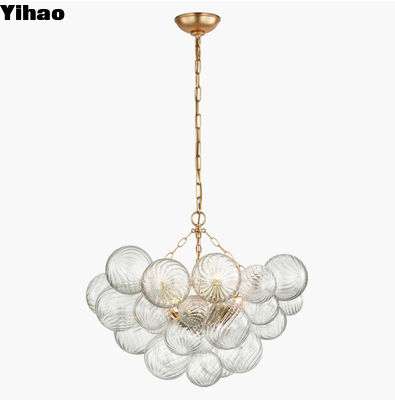 Mua Talia Medium Brass/Glass Shades Ceiling Light Chandelier với Plug In Pendant Light sản xuất trực tuyến