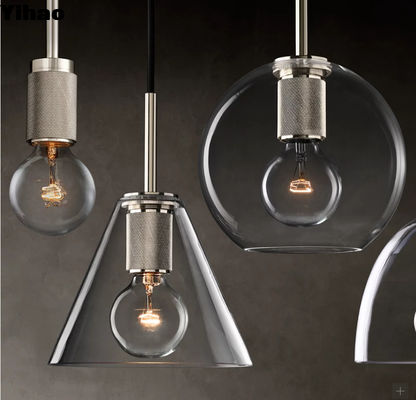 Mua Độ cao điều chỉnh kim loại đèn LED Pendant Light phong cách hiện đại Nickel / đồng / đồng kết thúc sản xuất trực tuyến