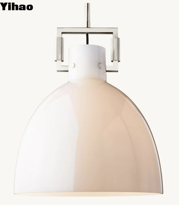 Mua Nickel / đồng / đồng Grand Dome Pendant Light Độ cao điều chỉnh sản xuất trực tuyến