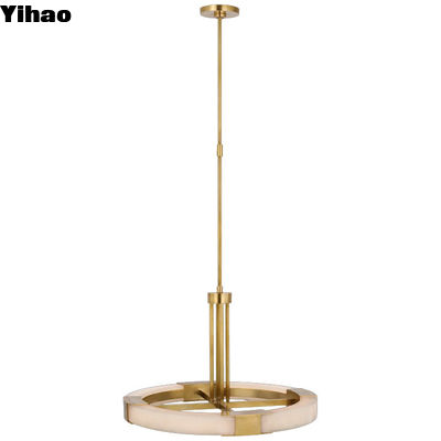 Mua Vàng Crystal Pendant Vintage Alabaster Vàng Crystal Light cho không gian trong nhà thanh lịch sản xuất trực tuyến