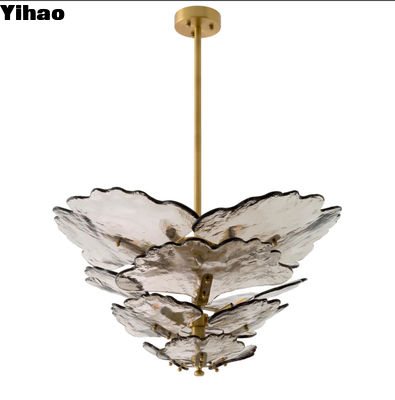 Mua Luxury Modern Large Brass Crystal Chandelier Cho phòng ăn Nội thất trang trí trần nhà sản xuất trực tuyến