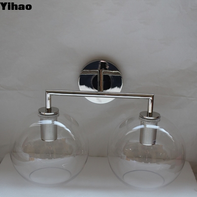 Mua Modern Brass LED Wall Lamp with Glass Shade Warm White sản xuất trực tuyến