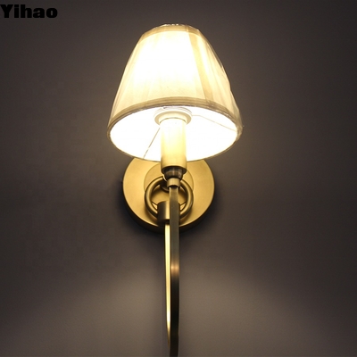 Mua Modern Brass LED Wall Lamp with Warm White Light for Living Room sản xuất trực tuyến