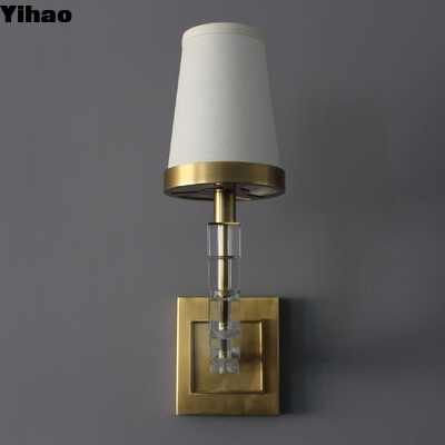 Mua Modern Brass LED Wall Sconce with Dimmer for Living Room sản xuất trực tuyến