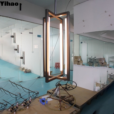 Mua Brass Frame LED Pendant Light with Crystal Shade E12 Bulb Base sản xuất trực tuyến