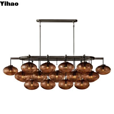 Mua Chiếc đèn chùm đồng hiện đại sang trọng với bóng tinh thể và tuổi thọ 50.000 giờ cho ánh sáng thanh lịch sản xuất trực tuyến