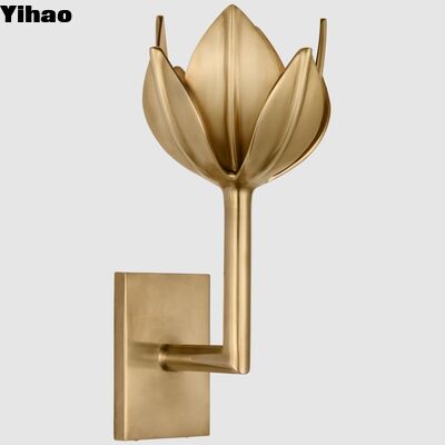 Mua Cơ thể đồng sang cao cấp hiện đại E26 LED Wall Sconce với tuổi thọ 30000 giờ cho trang trí nhà sản xuất trực tuyến