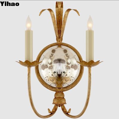 Mua Vàng vật liệu tường Sconce với 2700K ánh sáng trắng ấm áp và thiết kế hiện đại cho phòng khách sản xuất trực tuyến