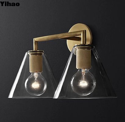 40w * 2 Đèn tường trang trí Đèn tường đồng xăm