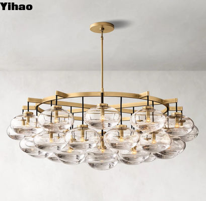 Đèn đèn kiểu bóng đèn Đèn sưởi Nhà nông cổ Phòng đèn lồng kính Chiếc đèn trần cổ điển