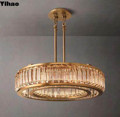 Bronze Finish Vintage Farmhouse Chandelier với loại bóng đèn sợi đốt