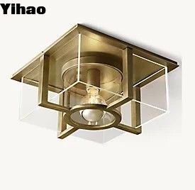 Nội thất hình trụ bóng đồng trần ánh sáng phơi lội 40w