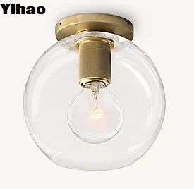 Ánh sáng trần nhà sang trọng bằng đồng đèn mặt trời 40w