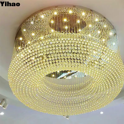 Đồng Crystal Halo đèn chùm đèn lưng đèn lưng 110V-220V OEM ODM