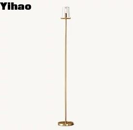 60' 'H Modern Brass Reading Floor Lamp Đẹp kết thúc nickel