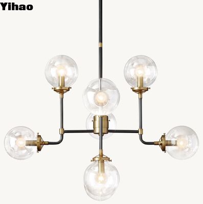 Candelabra Bulb Type Crystal Chandelier Nickel/Brass/Bronze Frame Màu sắc