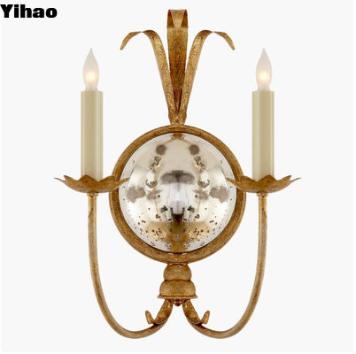 Gramercy Double Sconce Đèn tường đồng Đèn tường trong nhà 110-240V Voltage