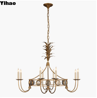 Gramercy Medium Ring Chandelier đồng Đồng Chandelier cổ điển hiện đại