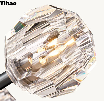 Đèn treo bằng đồng rắn với kính K9 trong suốt và kết thúc sơn