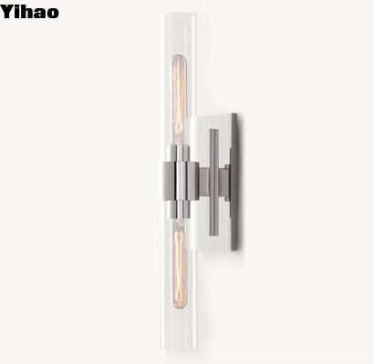 Đèn tường phòng khách bằng Nickel đánh bóng 23 