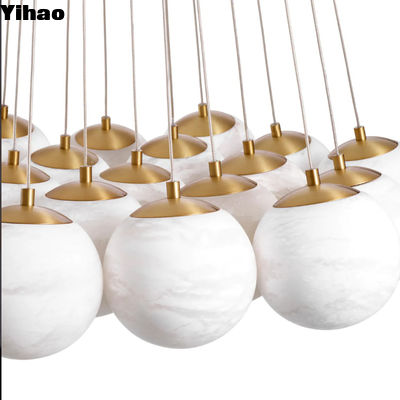 Nghệ thuật hiện đại trang trí Đèn treo cao trần tròn khách sạn đèn chùm