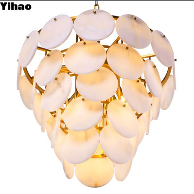 Sản phẩm mới chất lượng cao xuyên suốt nội thất trang trí đèn chùm dẫn phòng hiện đại treo cho phòng ngủ
