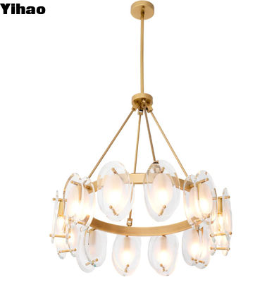 Chiếc đèn chùm tinh thể hiện đại cho phòng khách / phòng ăn