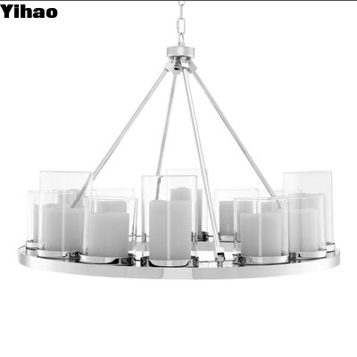 Chiếc đèn chùm trang trí nội thất hiện đại, đèn chùm hiện đại treo cho phòng khách