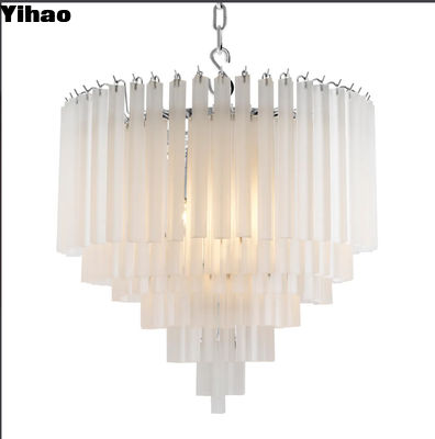 Villa Hall LED Thiết kế nghệ thuật hiện đại Crystal Chandelier Cho khách sạn Nhà phòng khách
