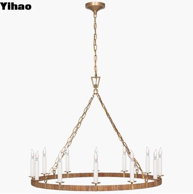 Vsual Comfort Arena Darlana Vòng tròn bọc lớn Đèn đèn CHC 5873