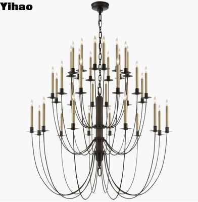 Visual Comfort Erika 3 tầng đèn chùm TOB 5206