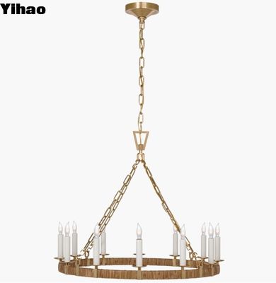 CHC 5872 Trung bình bọc vòng tròn đèn chùm bởi Visual Comfort Darlana