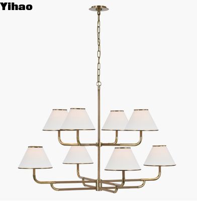 Sự thoải mái trực quan Rigby Grande hai tầng đèn chùm MF 5057 Giải pháp chiếu sáng tối ưu