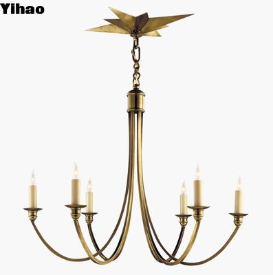 SC 5001 Đèn đèn lồng trung bình Venetian Đồng / Nickel đánh bóng / Đồng cổ xát tay