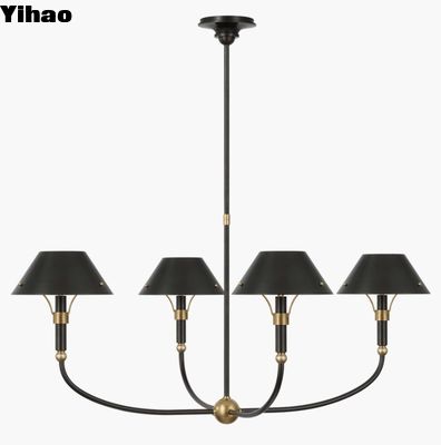 TOB 5725 Đèn đèn lồng vòm Turlington đồng và đồng cổ được xẻ bằng tay