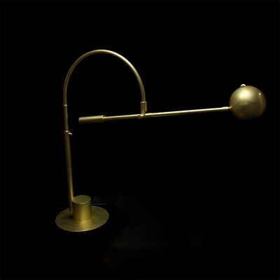 Yihao Modern Brass Metal LED Desk Lamp với E14 Bulb Base cho phòng khách và phòng ngủ
