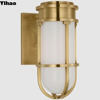 Đèn tường bằng vật liệu đồng với 2700K ánh sáng trắng ấm áp và tuổi thọ 30000 giờ cho phòng khách