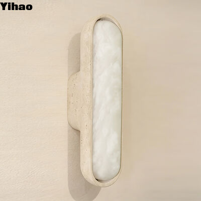 Đèn tường Alabaster thiết kế hiện đại với ánh sáng trắng ấm áp 2700K cho không gian trong nhà thanh lịch
